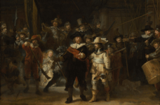 The Night Watch (1642), by Rembrandt van Rijn